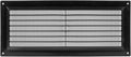 5" x 12" Inch Black Vent Cover by ECOPROVENT
