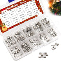 120Pcs Christmas Light Fuses 9 Values 125V Fast Blow Glass Fuses Assortment Kit by Brandquality-Trustworthy