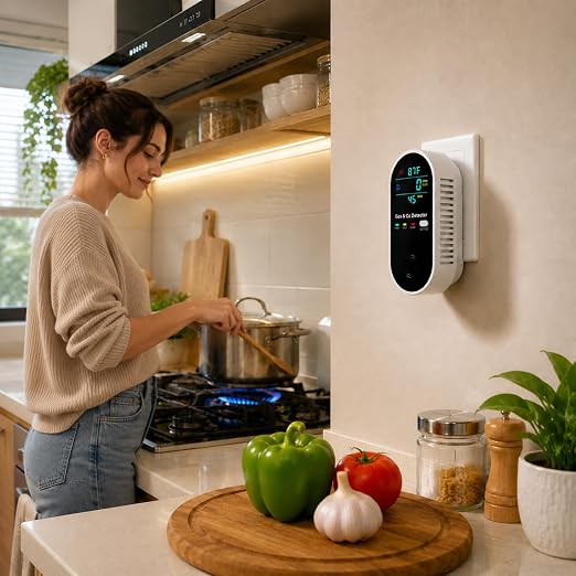 4-in-1 Indoor Air Quality Meters Support Temp/Humidity - Image 7