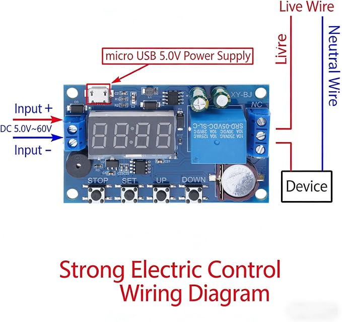 Timer Module with 5-Time Setting and Buzzer - Image 6