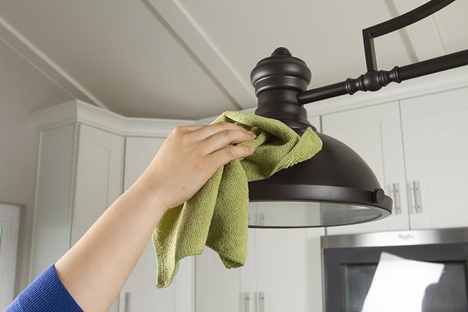 Bamboo Naturals Microfiber Cleaning Cloths, Attract Dust Like a Magnet - Image 4