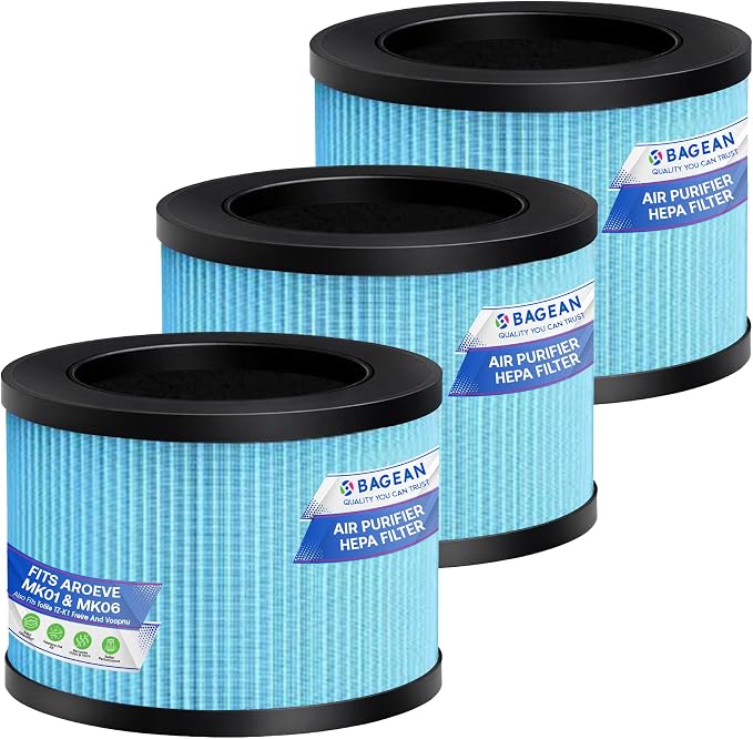 Bagean MK01 HEPA Air Filter Compatible by Bagean