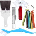 10PCS Air Conditioner Fin Comb Cleaner kit AC Coil Cleaning Brush 5 Different by Unknown