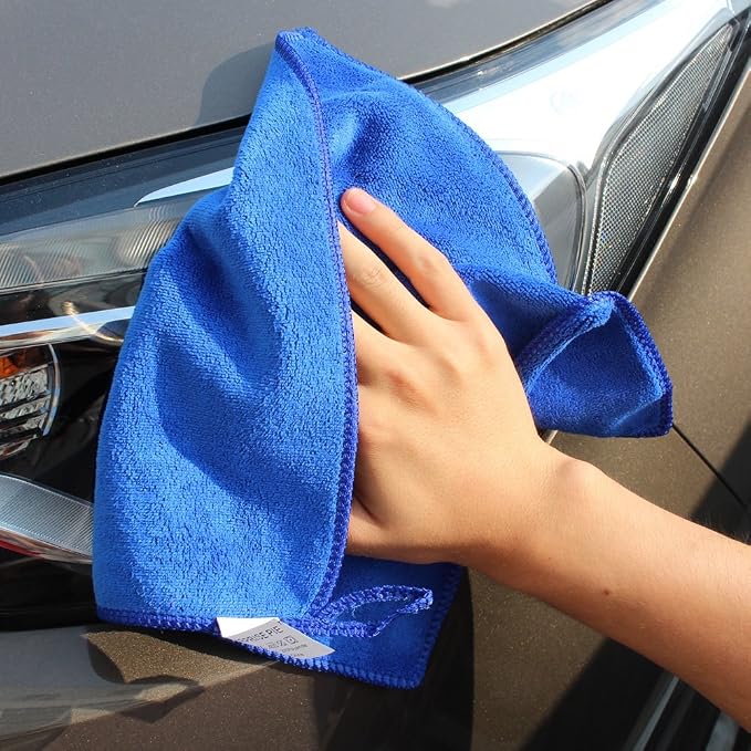 Microfiber Cleaning Cloths Car Wash Drying Towel Rags Home Essential Cleaner - Image 7