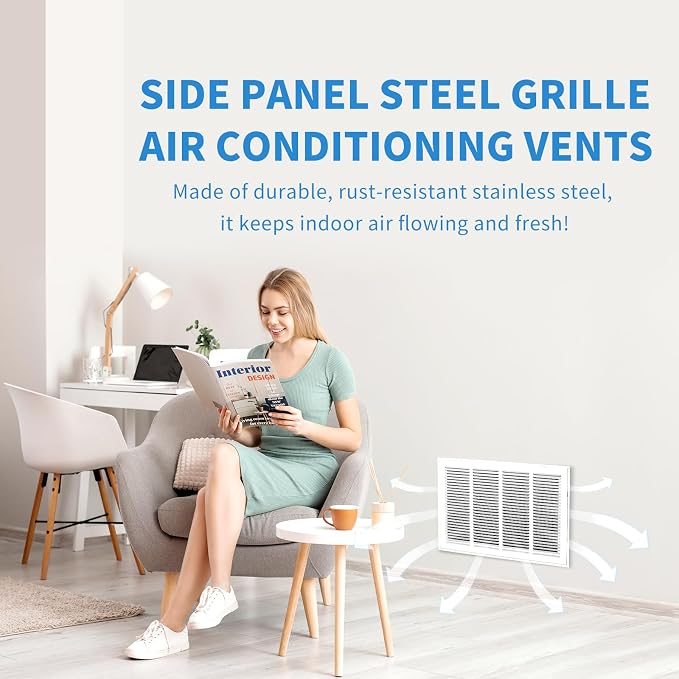 24x20 Return Air Grille, Return Air Vent Cover - Image 6