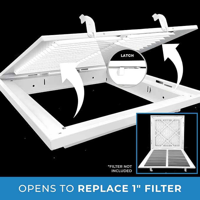10" X 10" Steel Return Air Filter Grille - Image 2