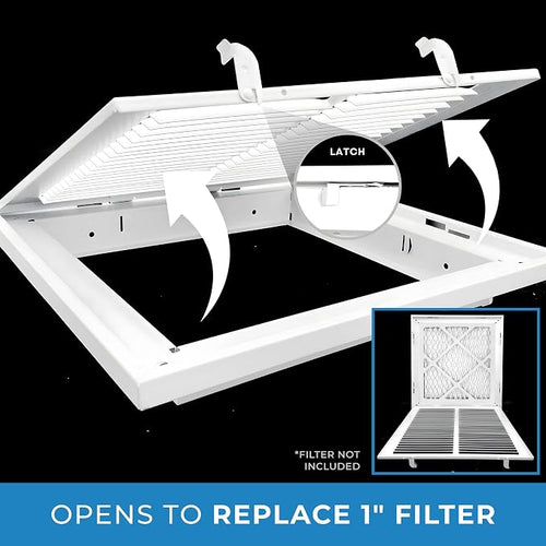 10" X 10" Steel Return Air Filter Grille - Image 2