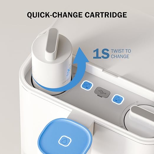 Frizzlife MD40 Rechargeable Water Filter Dispenser - Image 8