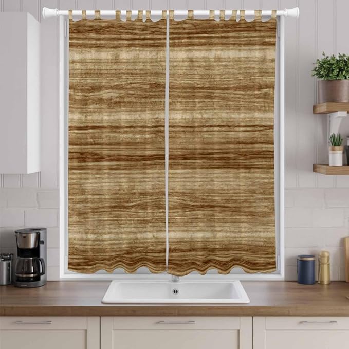 Vintage Western Living Room Curtains 96 Inch Length, Window Curtains Tab Top - Image 9