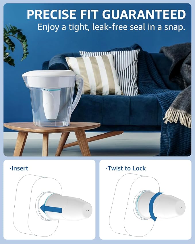 Compatible with Zero Pitchers and Dispenser, 0 TDS Premium Filtration, Fit - Image 7