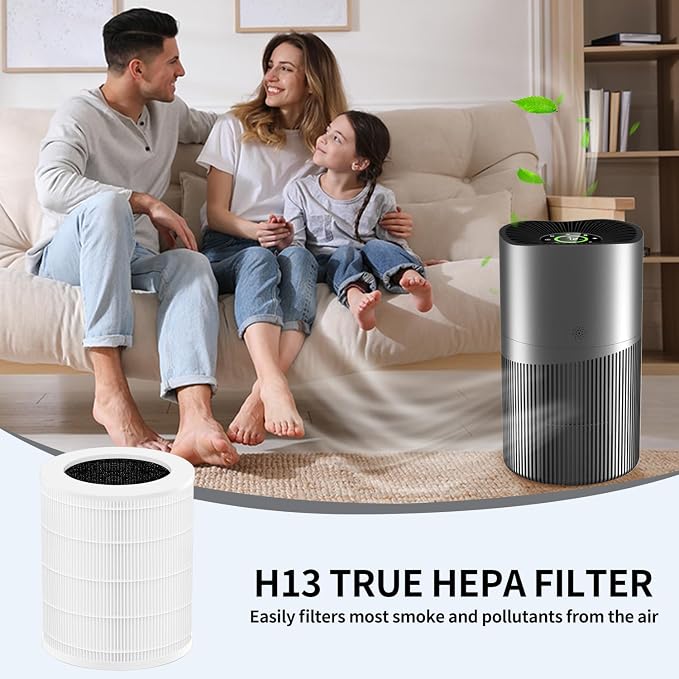 KJ402F True HEPA Air Filter Replacement Compatible - Image 6