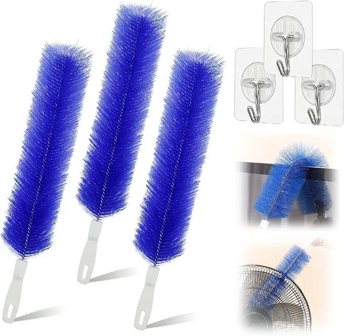 90° Flexible Ceiling & Fan Dust Magnet, Bendable Microfiber Head, Fan Cleaning by Unknown
