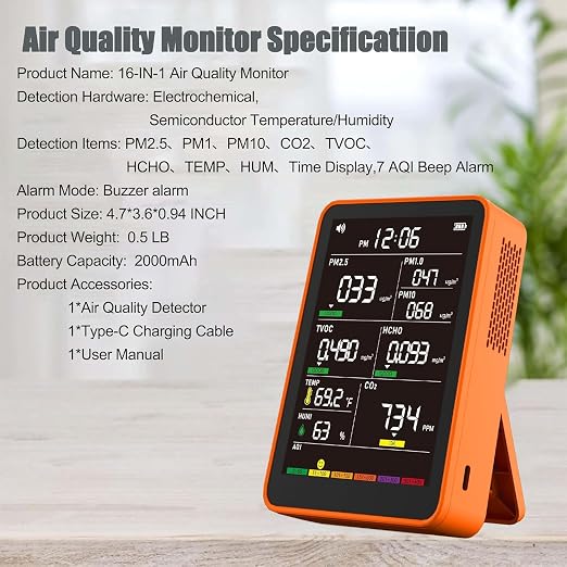 Professional Indoor Air Quality Monitor - Image 7
