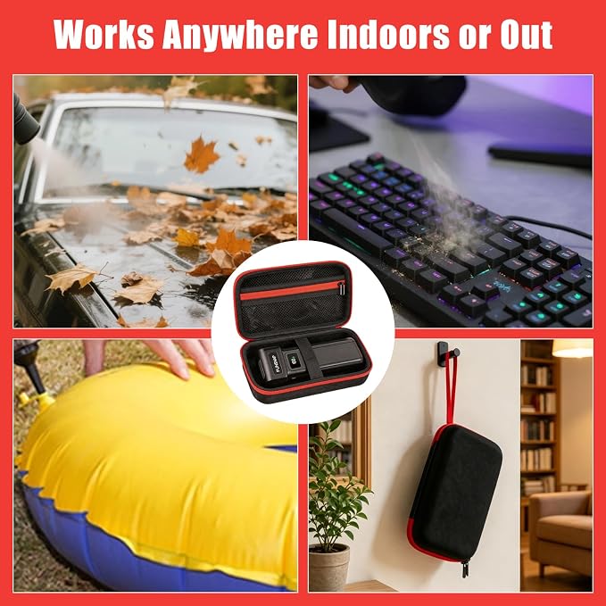 ahansi Hard Carrying Case for WOLFBOX Air Duster MF60/MF70/MF100/MF200/MF50 - Image 9