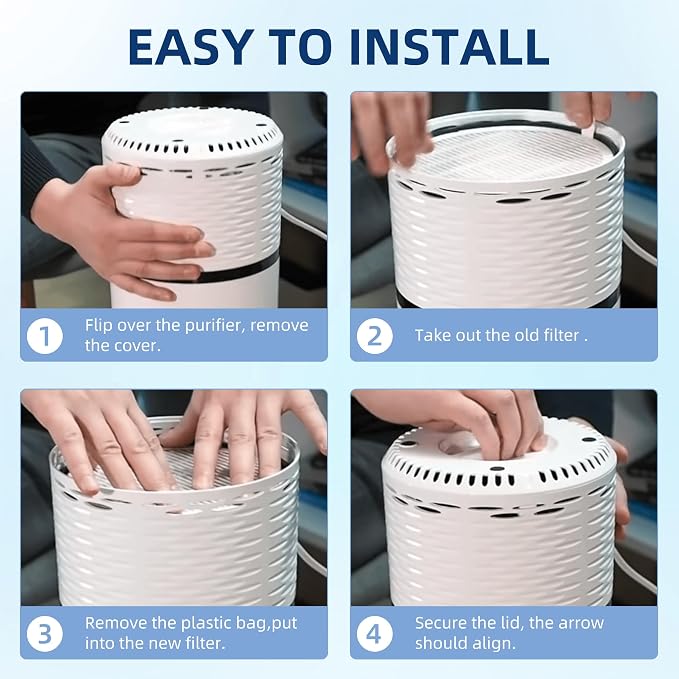 APPLIANCEMATES LV-H132 Air Purifier Replacement Filter - Image 8