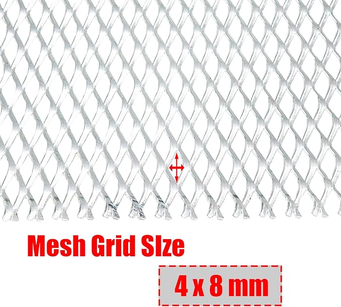 Modengzhe 47 x 15.7 inches Car Grill Mesh Sheet - Image 2