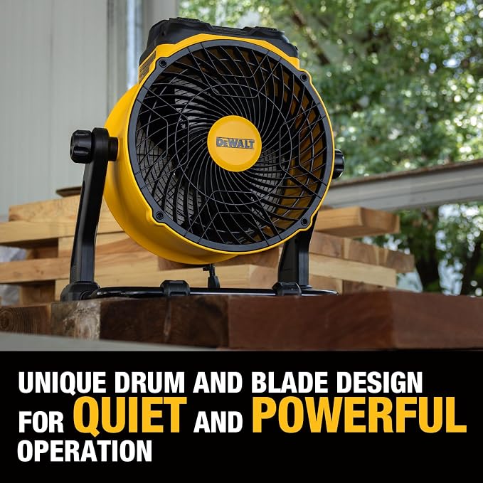 DEWALT 16 inch Industrial Shop Fan, Air Purifier Fan - Image 7