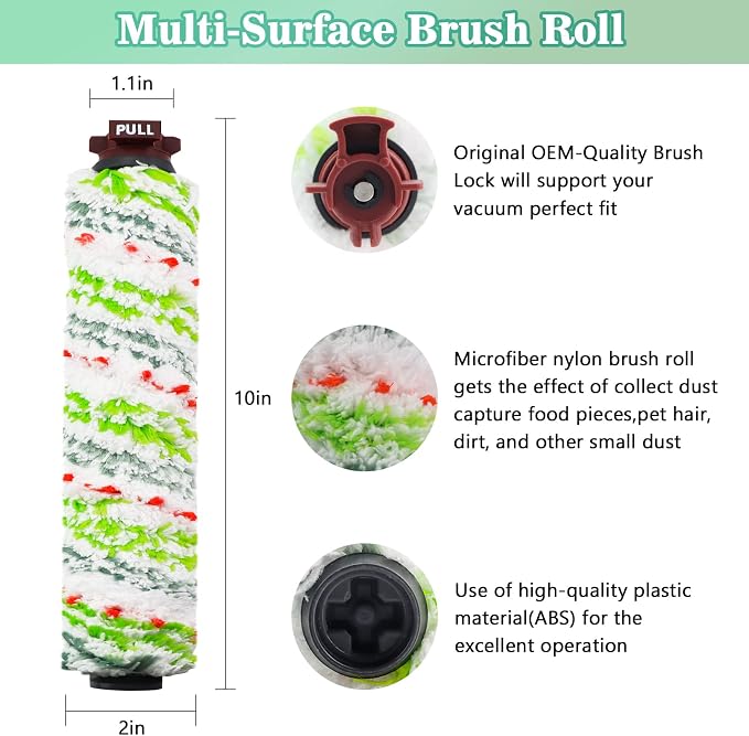 Crosswave Brush Roll Replacement and 1866 Replacement Filters - Image 2