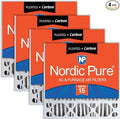 Nordic Pure 20x20x5 Honeywell Replacement Furnace Filters MERV 15 Plus Carbon 4 by NordicPure