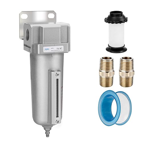 NANPU Industrial Grade Heavy Duty Particulate Filter, Metal Bowl, Suitable by NANPU