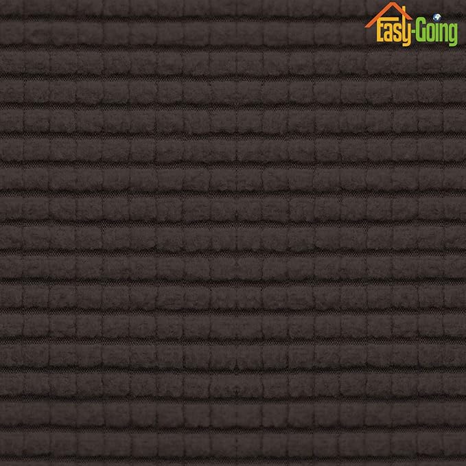 Easy-Going Stretch Chair Cushion Cover Sofa Cushion Furniture Protector Sofa Seat Sofa Slipcover Sofa Cover Soft Flexibility with Elastic Bottom(Chair Cushion, Chocolate)