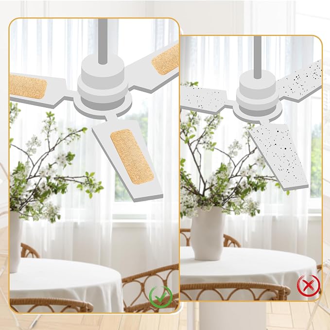Tuanse 10 Pack Ceiling Fan Filters - Image 6