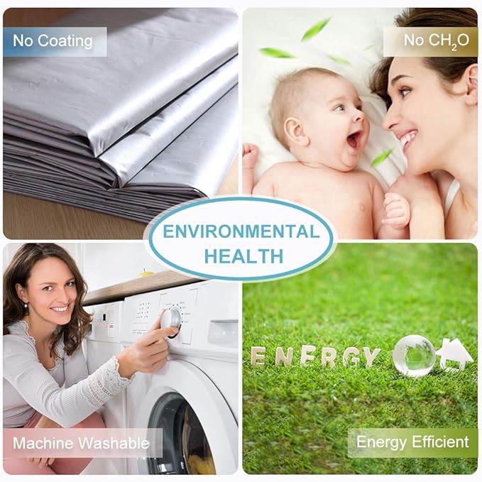 RYB HOME Blackout Curtains for Bedroom Living Room 72 inches Long, Thermal Insulated Privacy Rod Pocket Drapes for Nursery Office Home Theater, Width 42 by Length 72, Navy Blue, 2 Panels