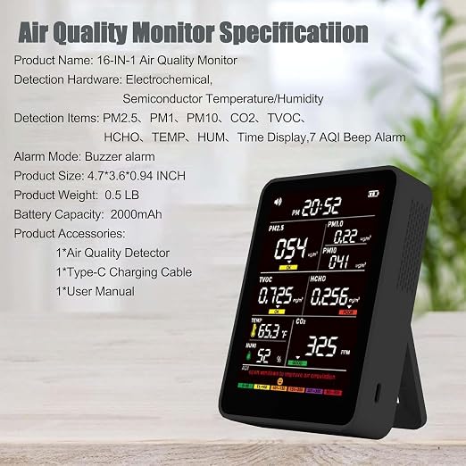 Professional Indoor Air Quality Monitor - Image 7