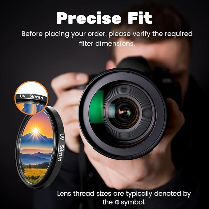 3 Pack Universal Lens Filter Kit 40.5mm - Image 5