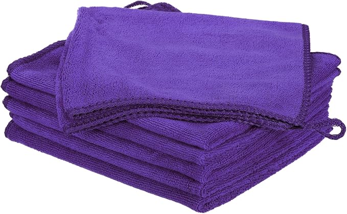 HARFINGTON 6 Pack Microfiber Cleaning Cloth by HARFINGTON