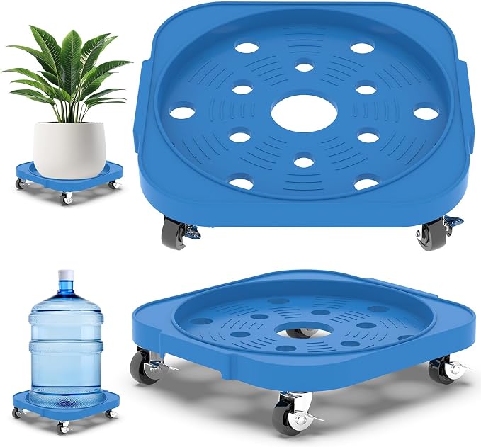 2 Pack 11'' Heavy Duty 5 Gallon Water Jug Holder Caddy by RIDSENIA