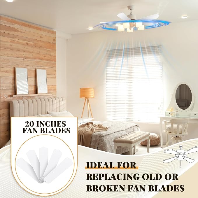 Lineshading 10 Pack 20" Replacement Fan Blades - Image 5