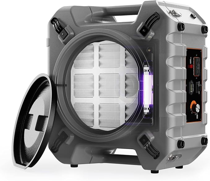 Abestorm Air Scrubbers with 4 Stage Filtration System, HEPA Air Scrubber by AbestormSolutionsINC