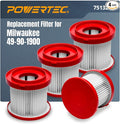 POWERTEC 49-90-1900 Wet Dry Vacuum Filter by POWERTEC