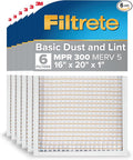 Filtrete 16x20x1 Air Filter MERV 5, MPR 300 Basic Dust Defense, Pleated by Unknown
