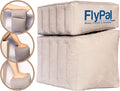Flypal Inflatable Foot Rest Pillow, Kids Airplane Bed | Adjustable Height Leg by FlyPal