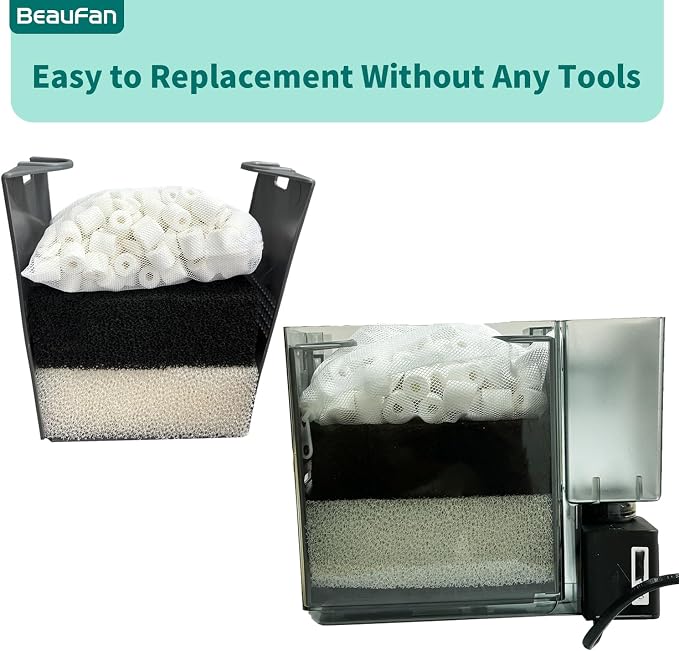 4 Set of Three-Stage Filtration Tank Filter Maintenance Kit, Replacement - Image 4
