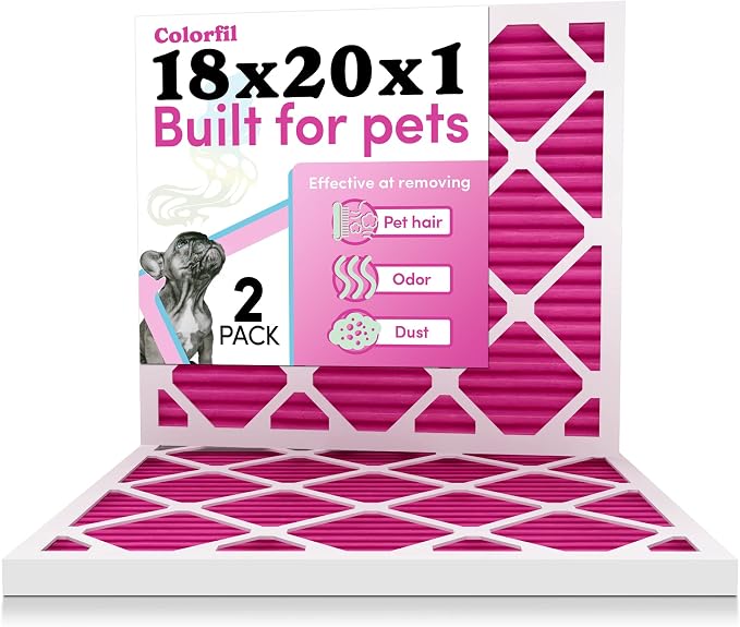 18x20x1 Air Filter by Colorfil | Color Changing Filters by ColorfilAirFilters