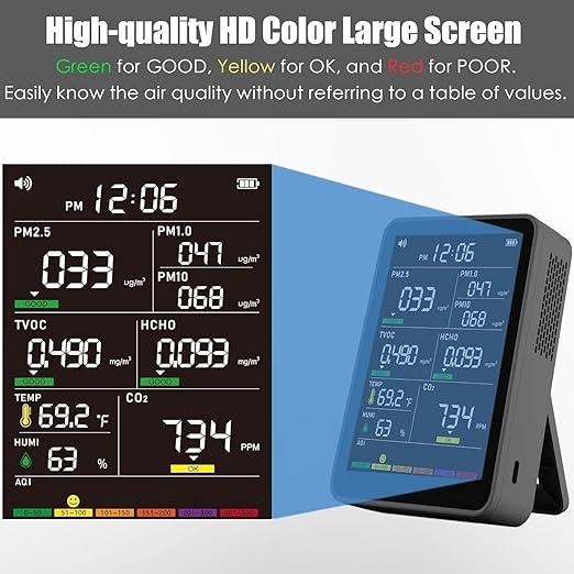 Professional Indoor Air Quality Monitor - Image 3