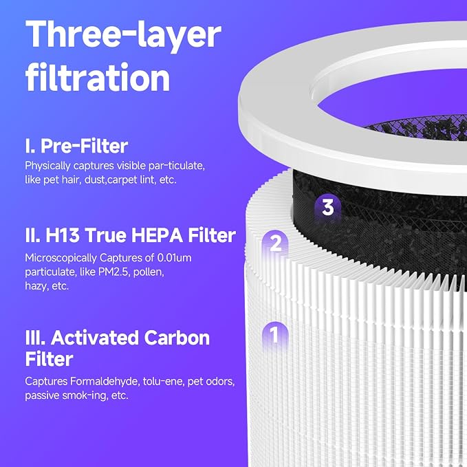 2-Pack T10 Replacement Filter Compatible - Image 3