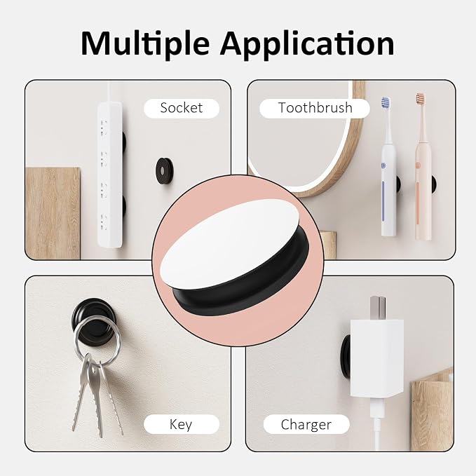 Remote Control Holder Magnetic Wall Mount Self-Adhesive, 6 Pack Upgraded - Image 7
