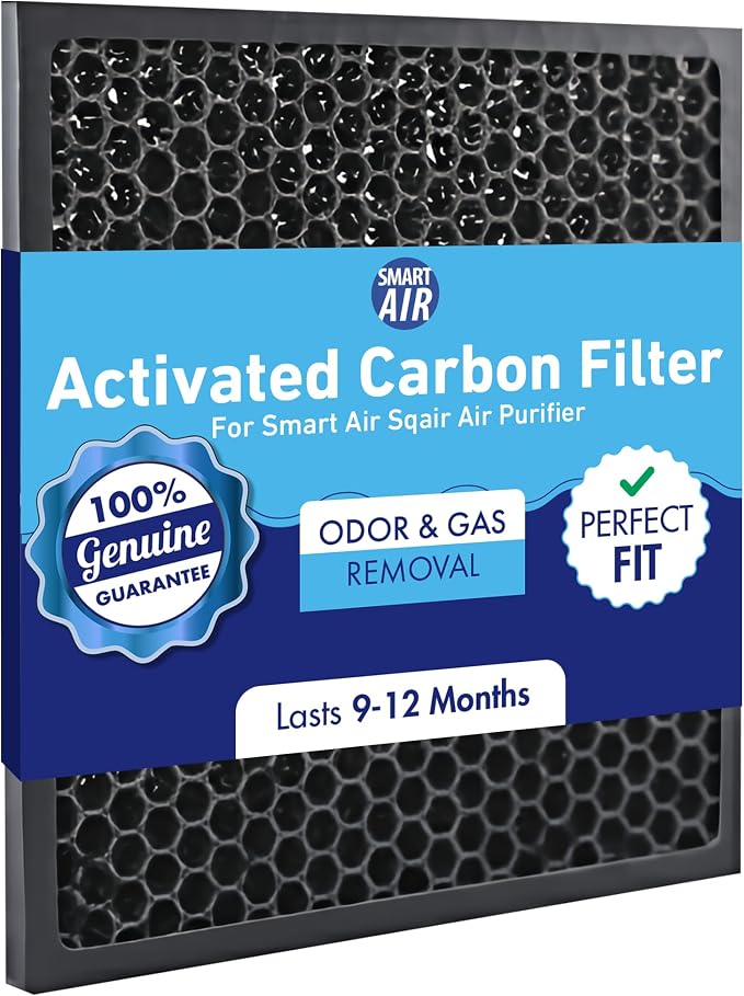 Smart Air Sqair Genuine Replacement Carbon Filter – Activated Charcoal Pellets by Unknown