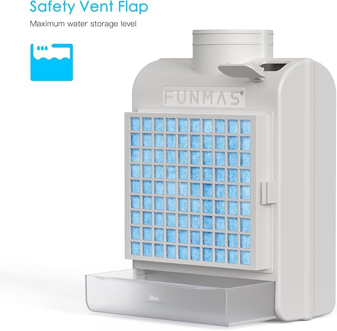 FUNMAS 3-in-1 Indoor Dryer Vent, Stainless Steel Screen Filter, Polyester - Image 3