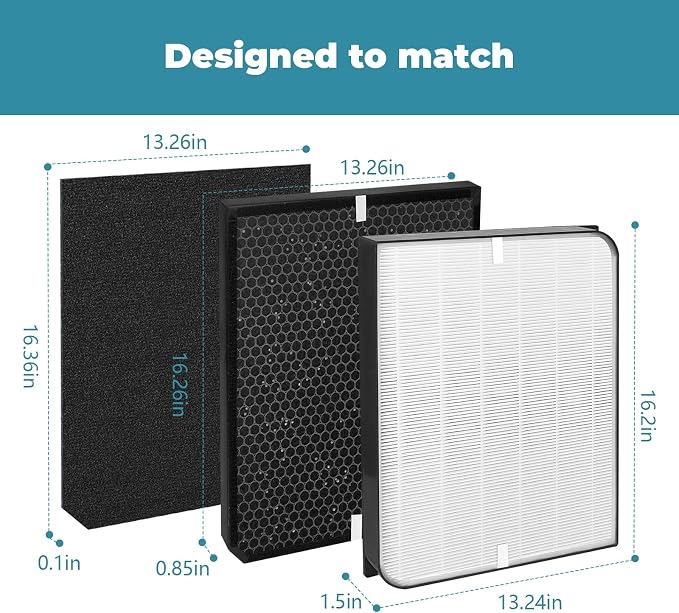 7 Pack 3000/3500 Replacement Filter Compatible - Image 2