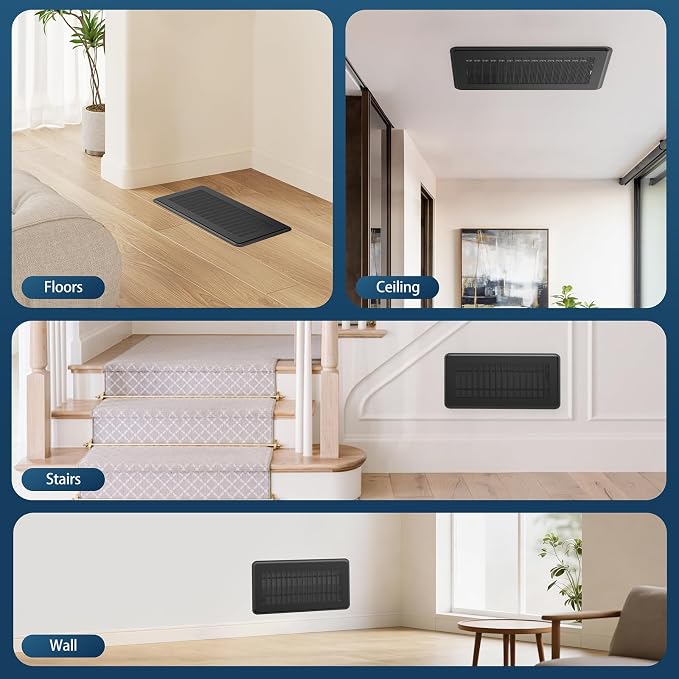 Magnetic Vent Covers with Vent Screen 7x13 Inch, Ceiling Air Vents, Ventilate - Image 5
