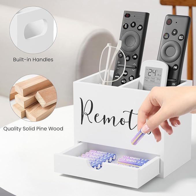 Remote Control Holder, TV Remote Holder - Image 3