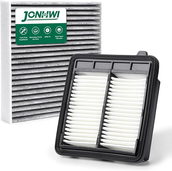 Cabin Engine Air Filter Kit CF11182, CA11041 Honda CR-Z L4-1.5L, only fit Hybrid by Makeyourlifeeasier