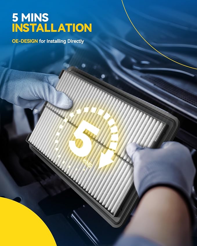 PHILTOP Engine Air Filter CA10015 Replacement - Image 7