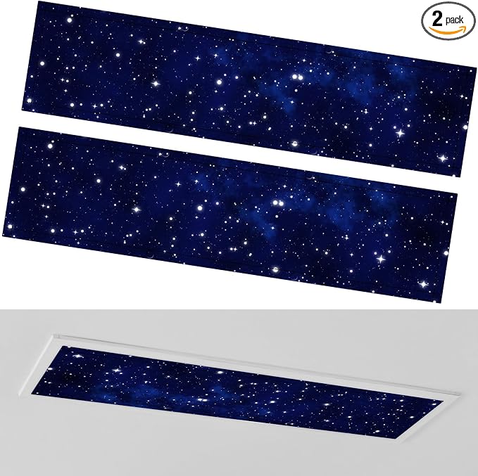 2 Pcs 1 x 4 Feet Fluorescent Covers by Wowangce
