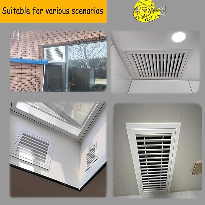 Gray Steel Air Vent Covers 18"x24" - Image 8